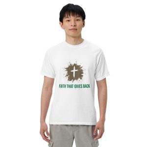 Unisex garment-dyed heavyweight t-shirt