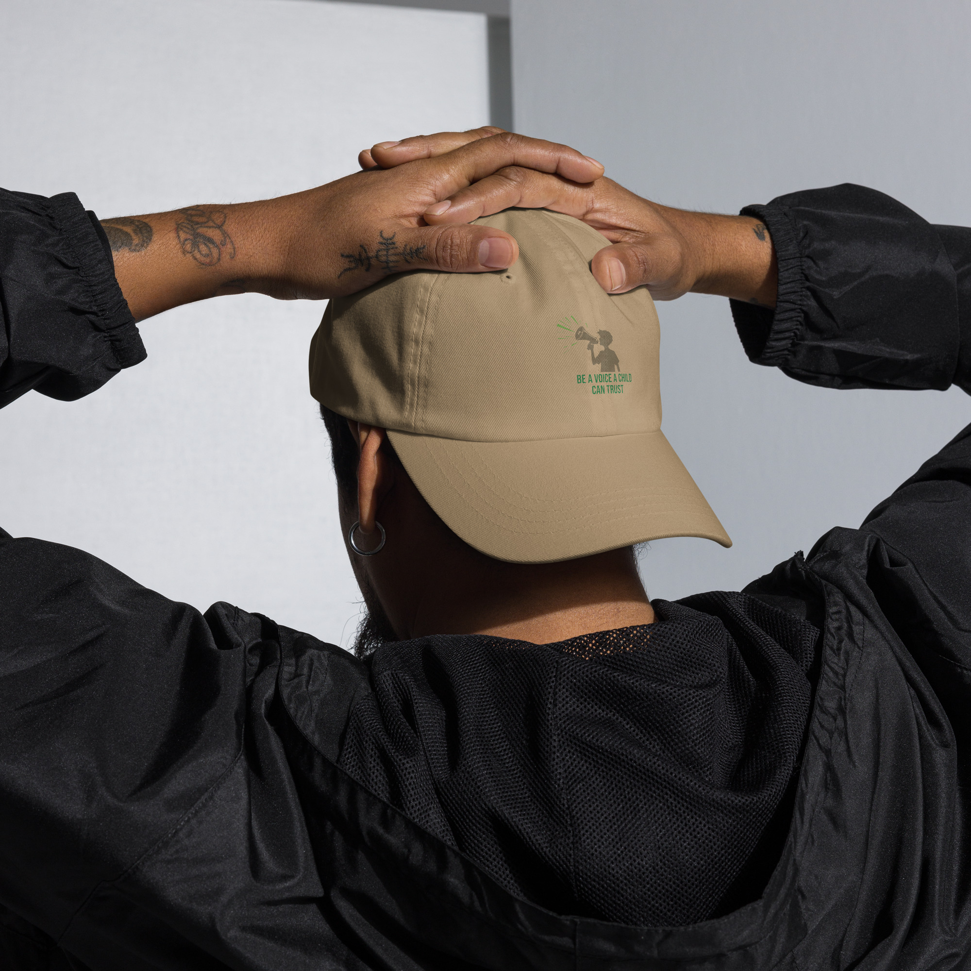 Dad hat - Be a voice a child can trust