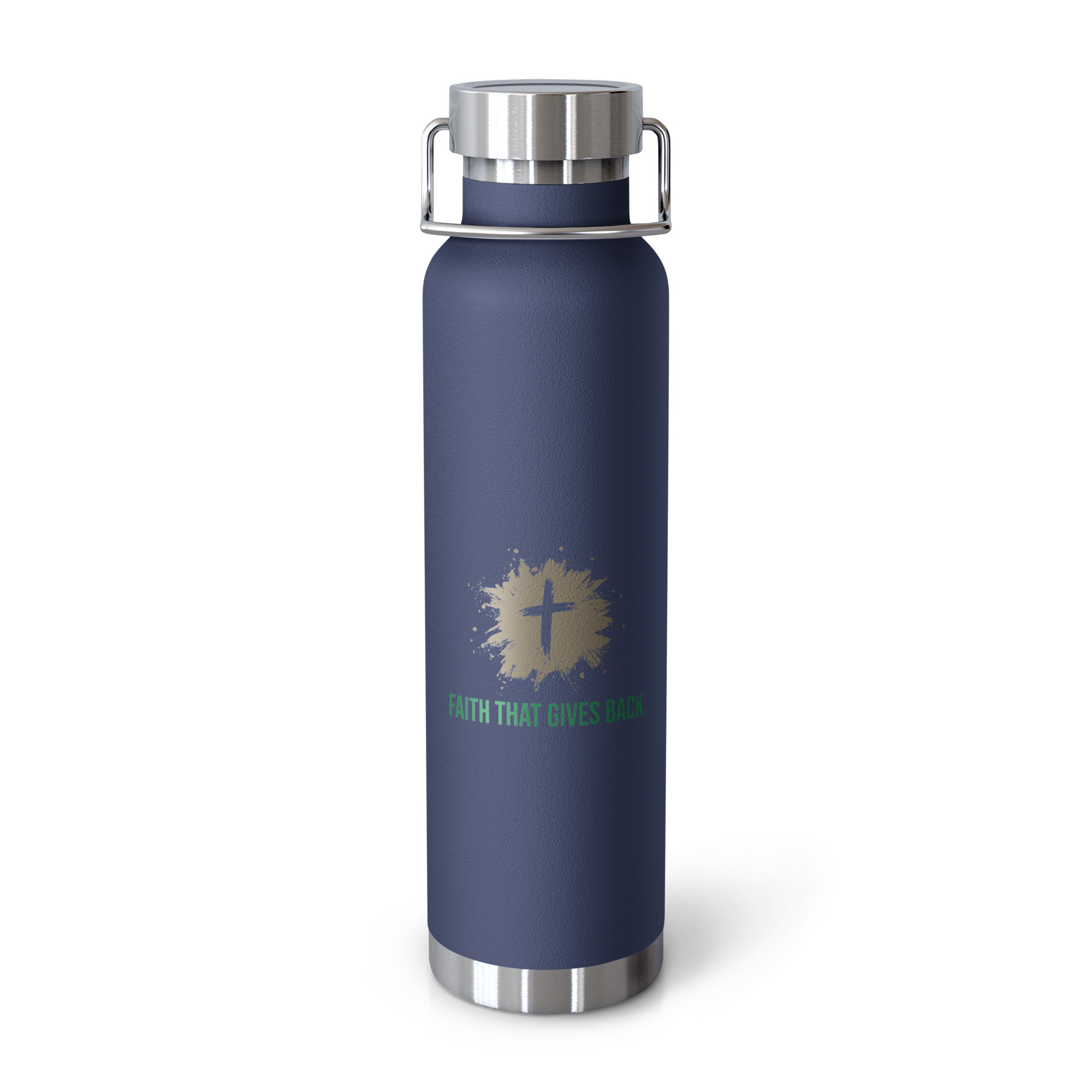 Copper Vacuum Insulated Bottle - Faith that gives back - Image 2