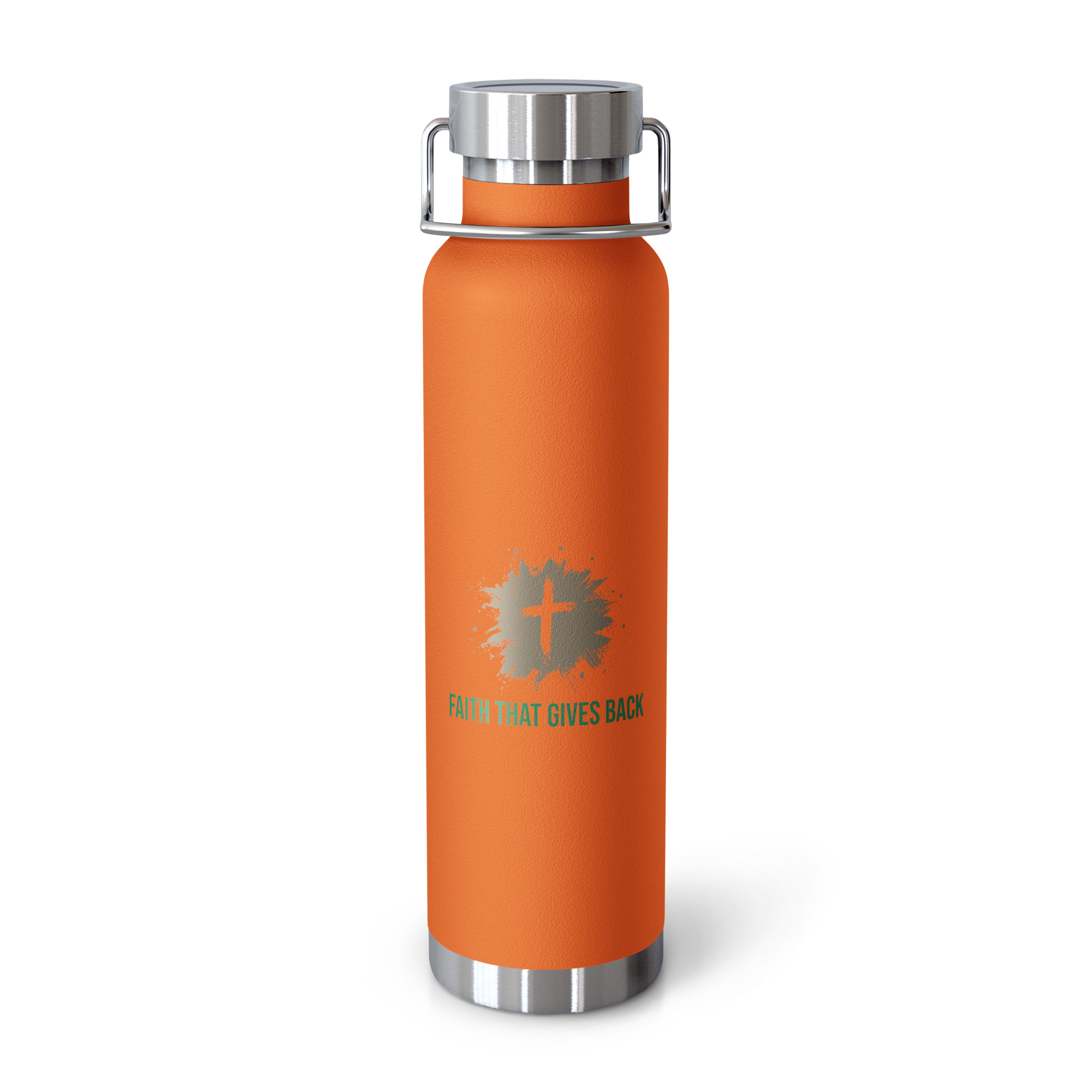 Copper Vacuum Insulated Bottle - Faith that gives back - Image 3