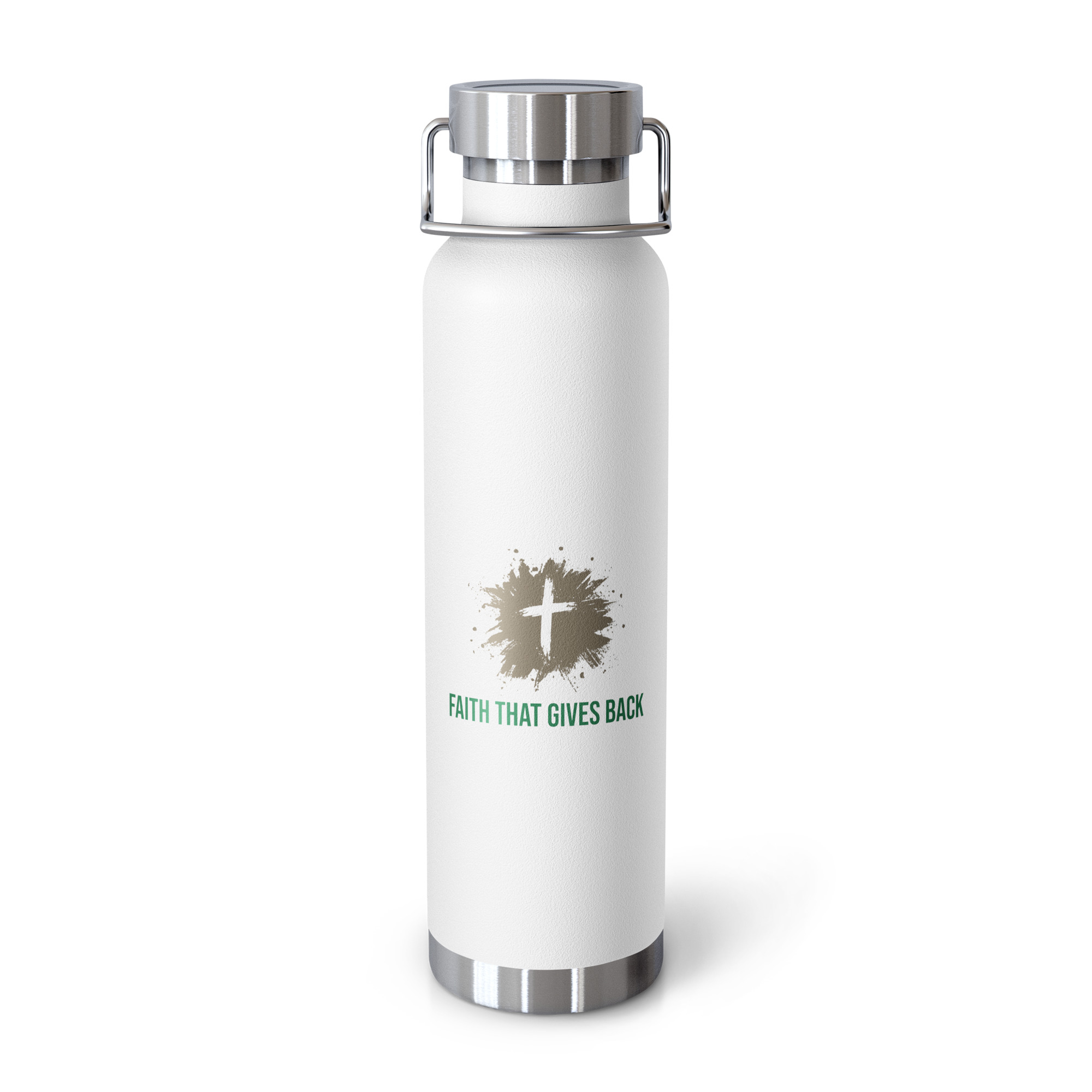 Copper Vacuum Insulated Bottle - Faith that gives back - Image 5