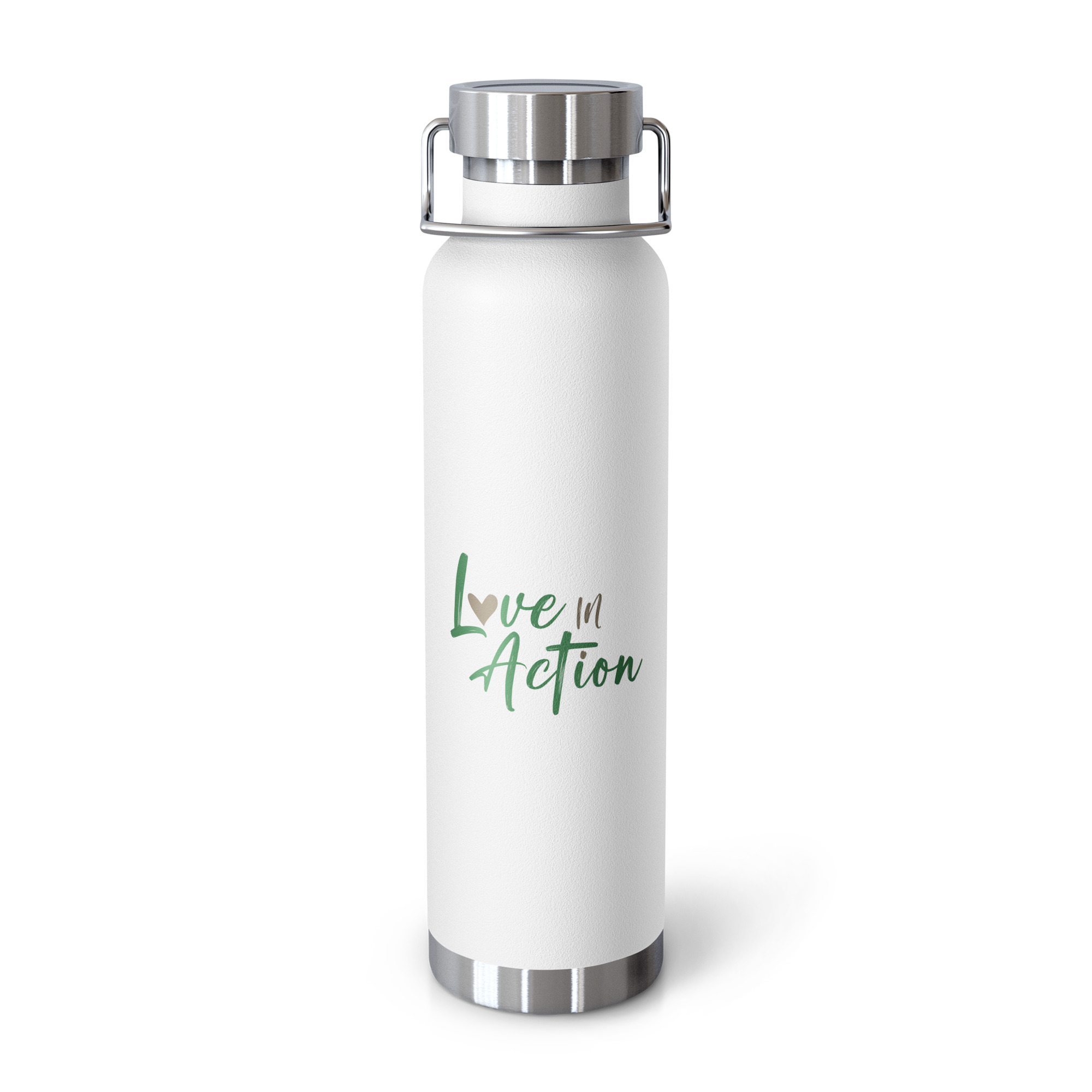 Copper Vacuum Insulated Bottle - Love in action