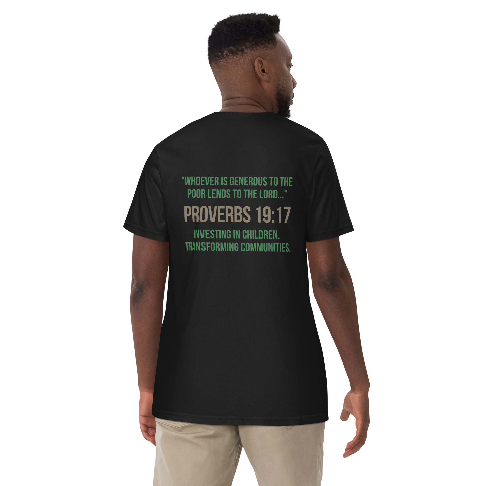 Unisex garment-dyed heavyweight t-shirt – Faith that gives back - Image 5