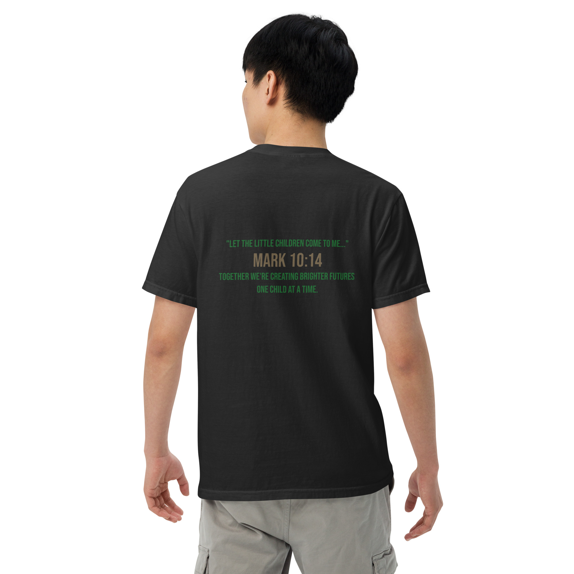 Unisex garment-dyed heavyweight t-shirt – Hope starts here - Image 5