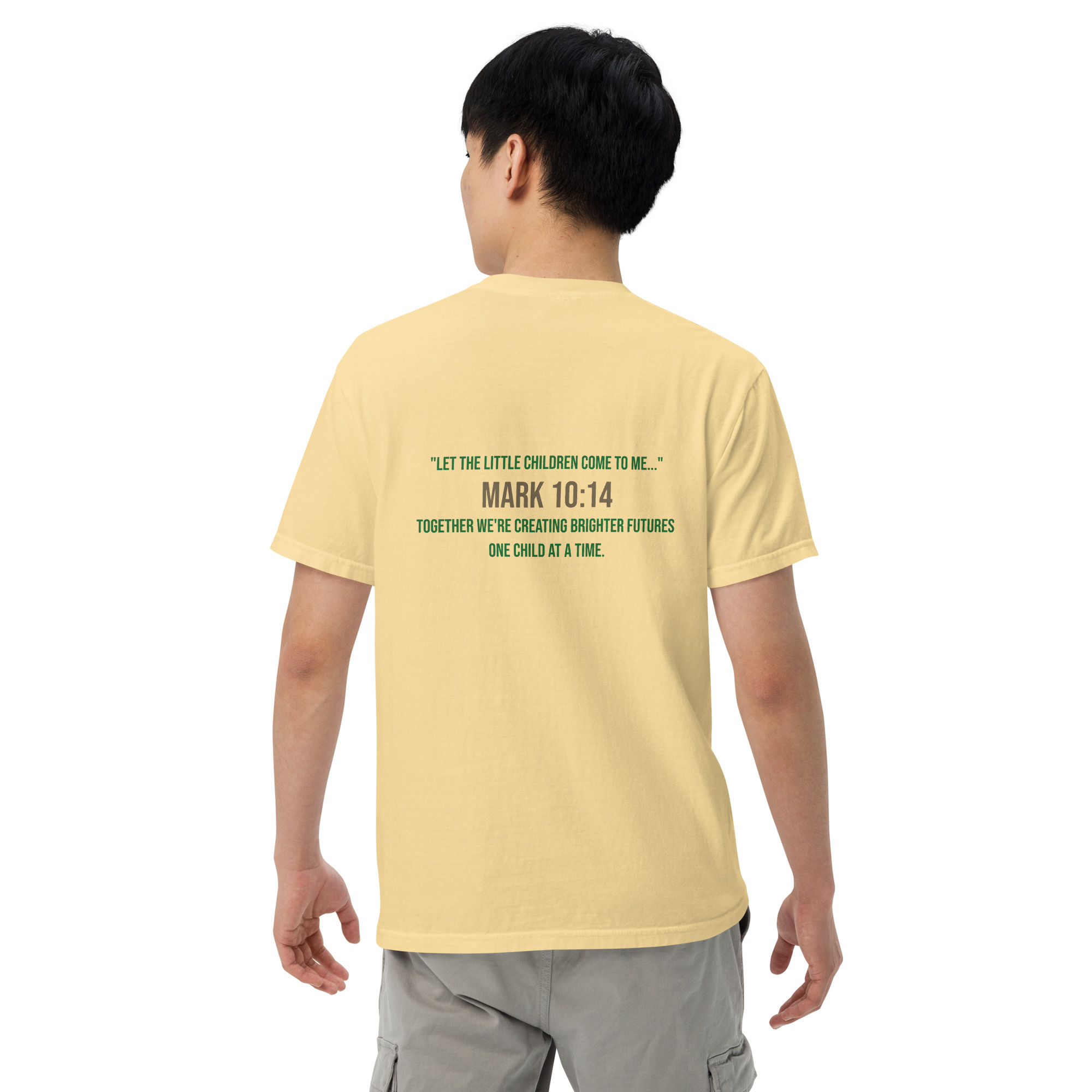 Unisex garment-dyed heavyweight t-shirt – Hope starts here - Image 11