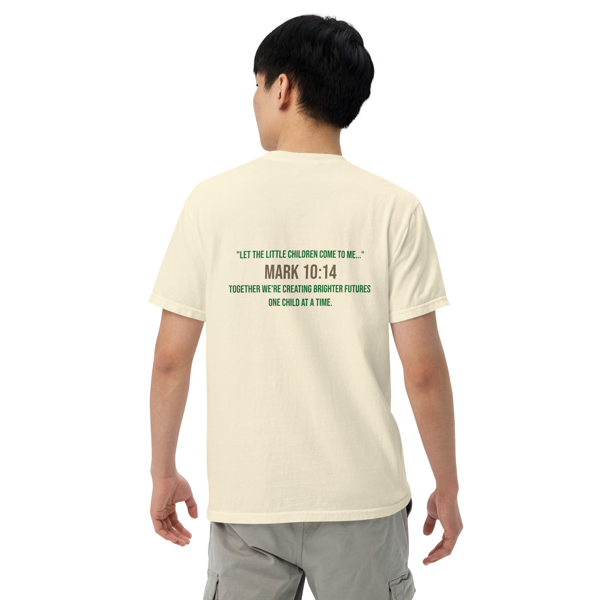 Unisex garment-dyed heavyweight t-shirt – Hope starts here - Image 14