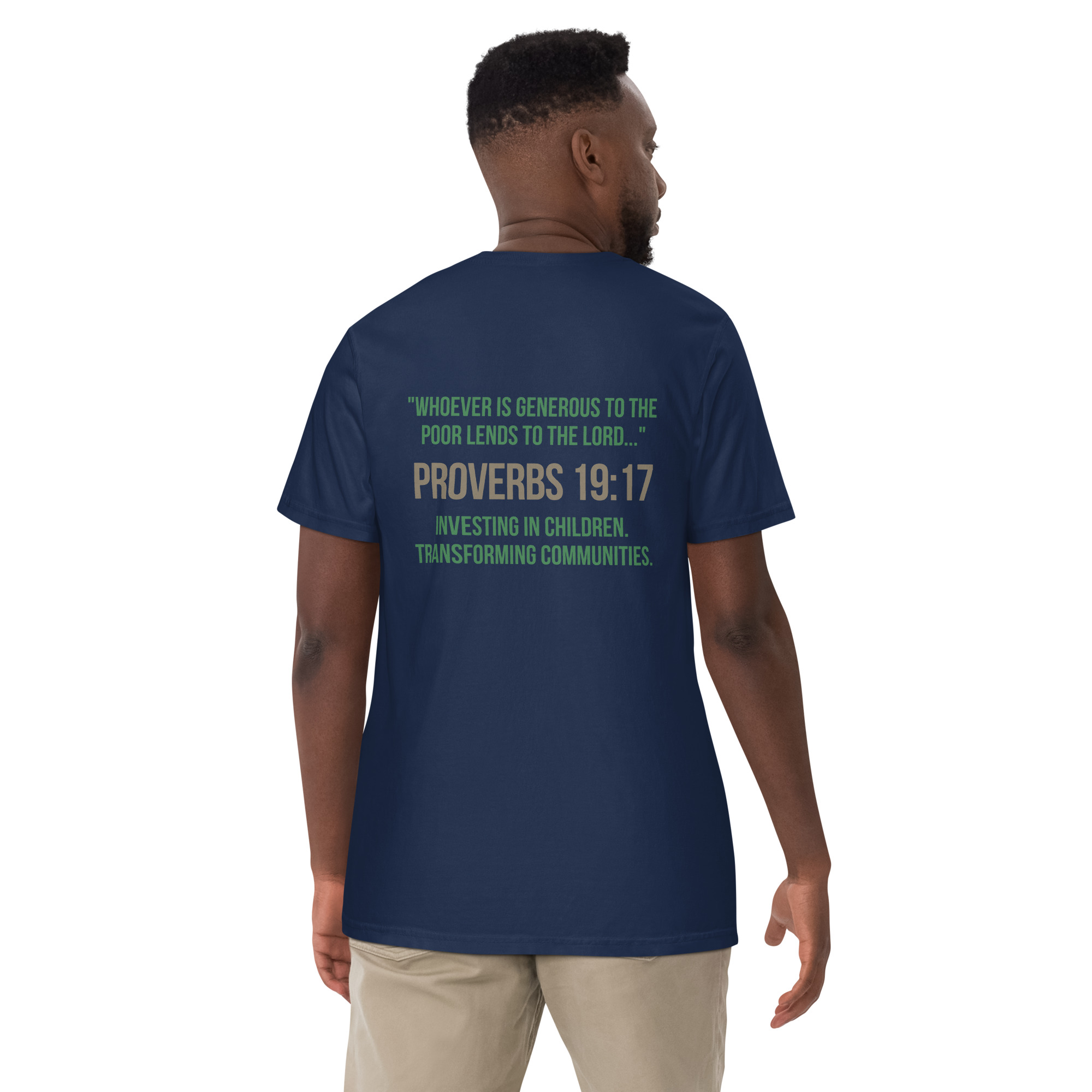 Unisex garment-dyed heavyweight t-shirt – Faith that gives back - Image 11