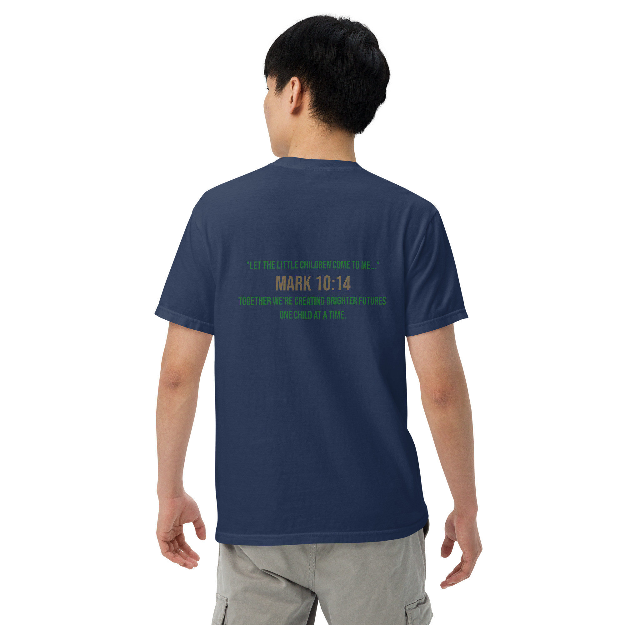 Unisex garment-dyed heavyweight t-shirt – Hope starts here - Image 8