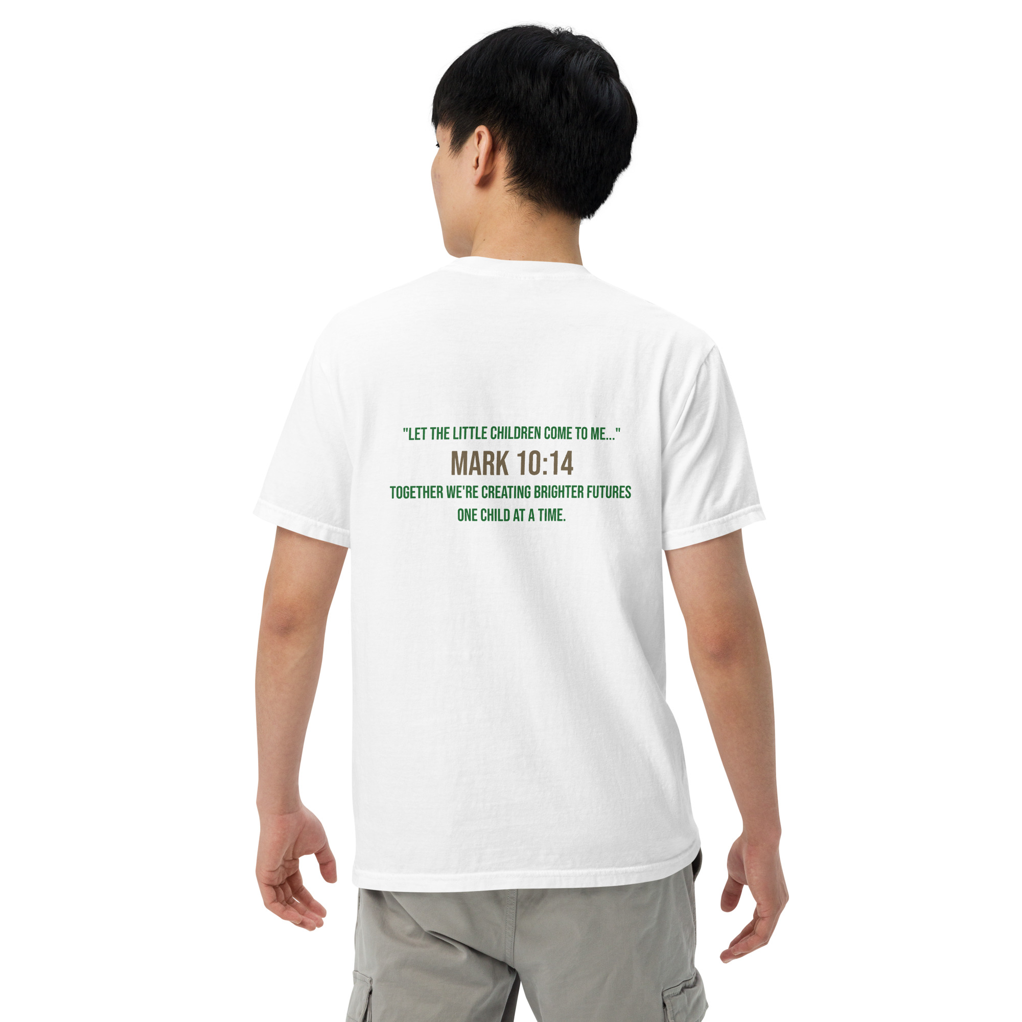Unisex garment-dyed heavyweight t-shirt – Hope starts here - Image 20