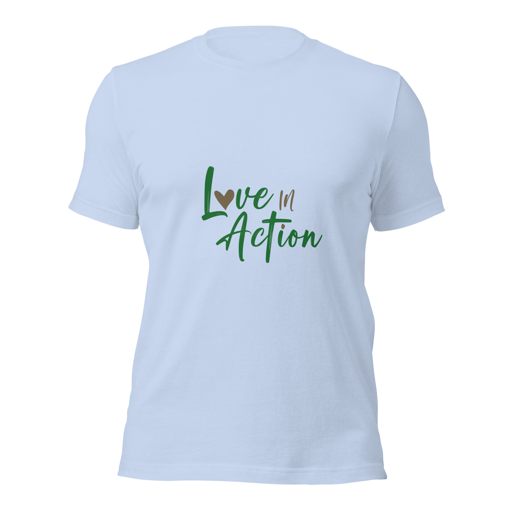 Unisex t-shirt - Love in action - Image 7