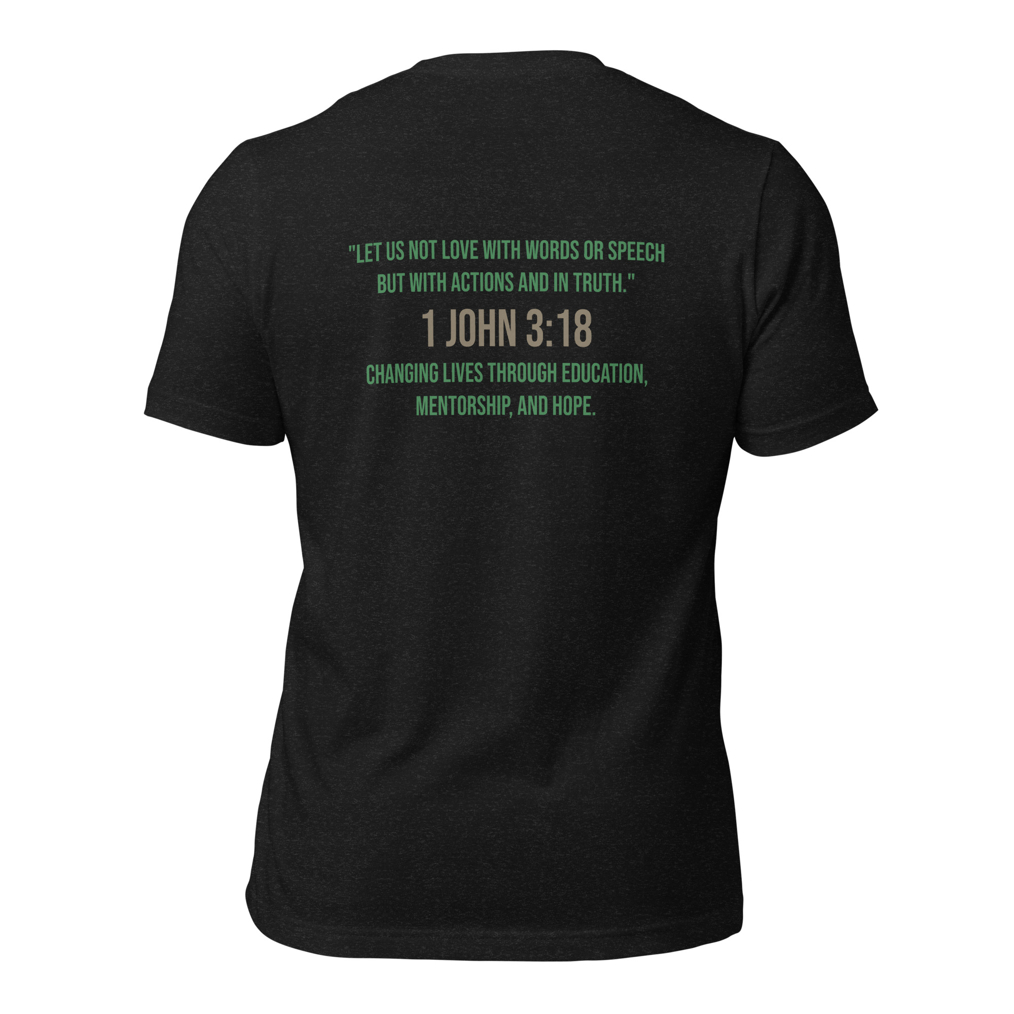 Unisex t-shirt - Love in action - Image 20