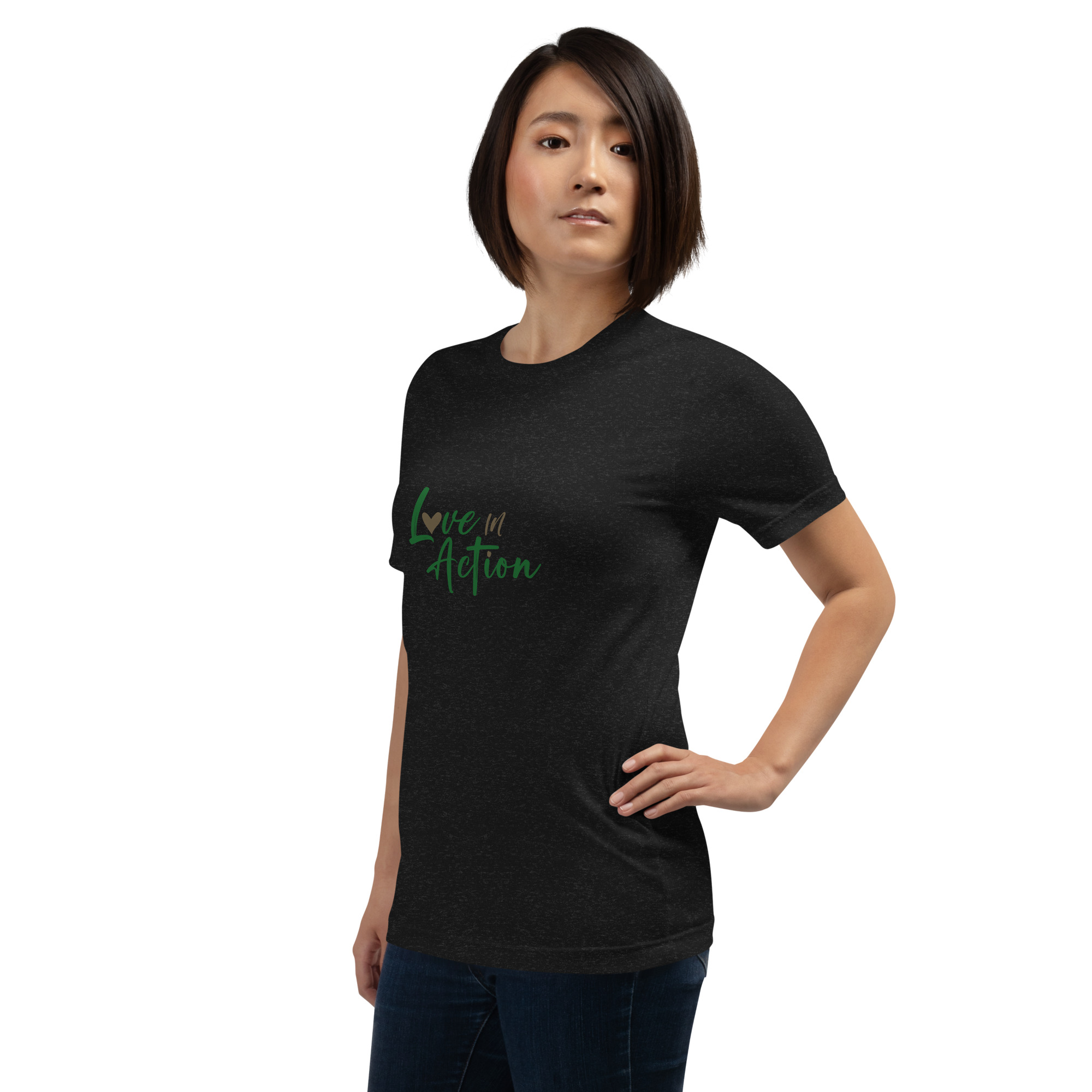 Unisex t-shirt - Love in action - Image 18