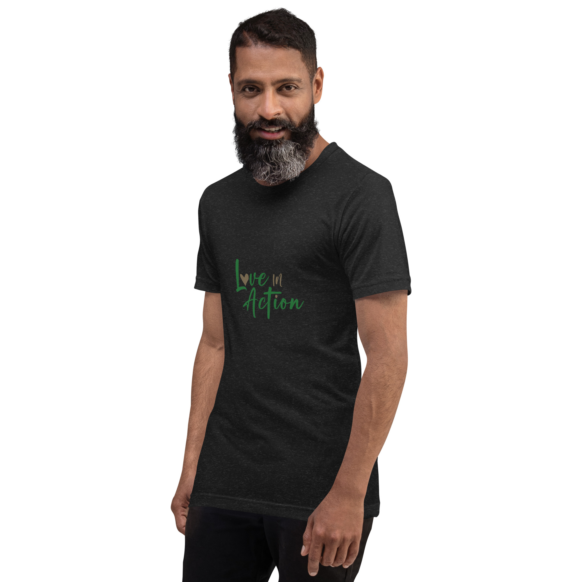Unisex t-shirt - Love in action - Image 17
