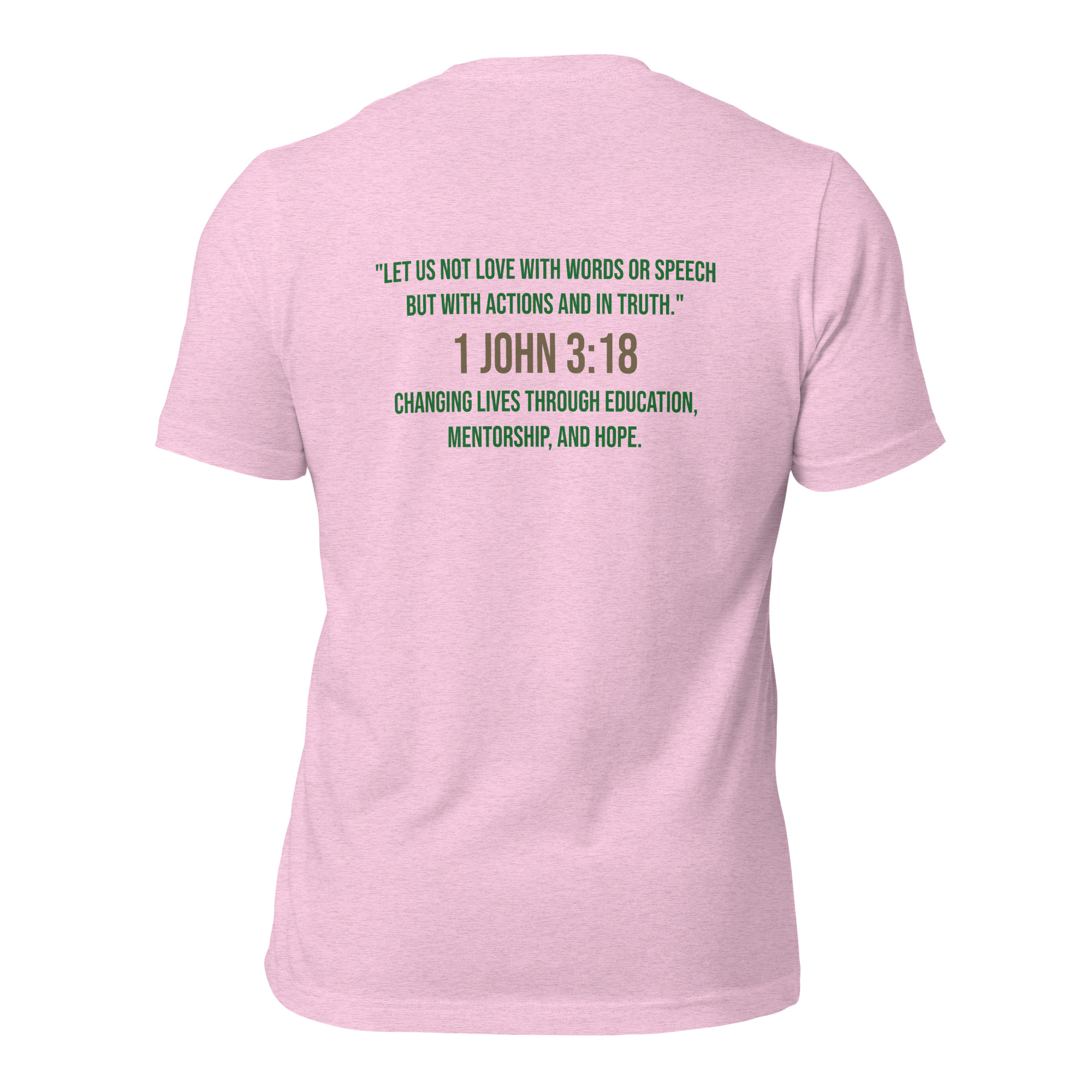 Unisex t-shirt - Love in action - Image 12