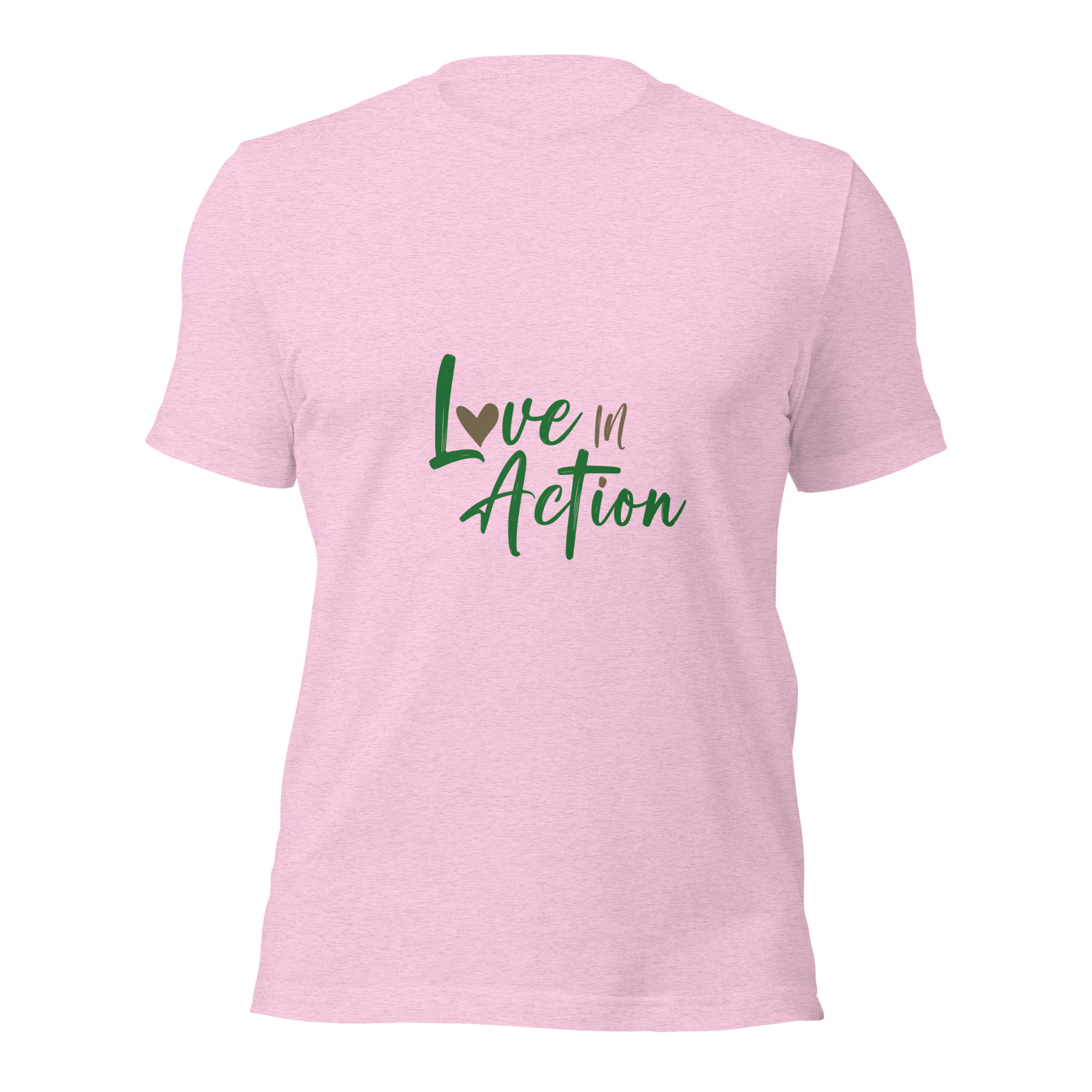 Unisex t-shirt - Love in action - Image 11