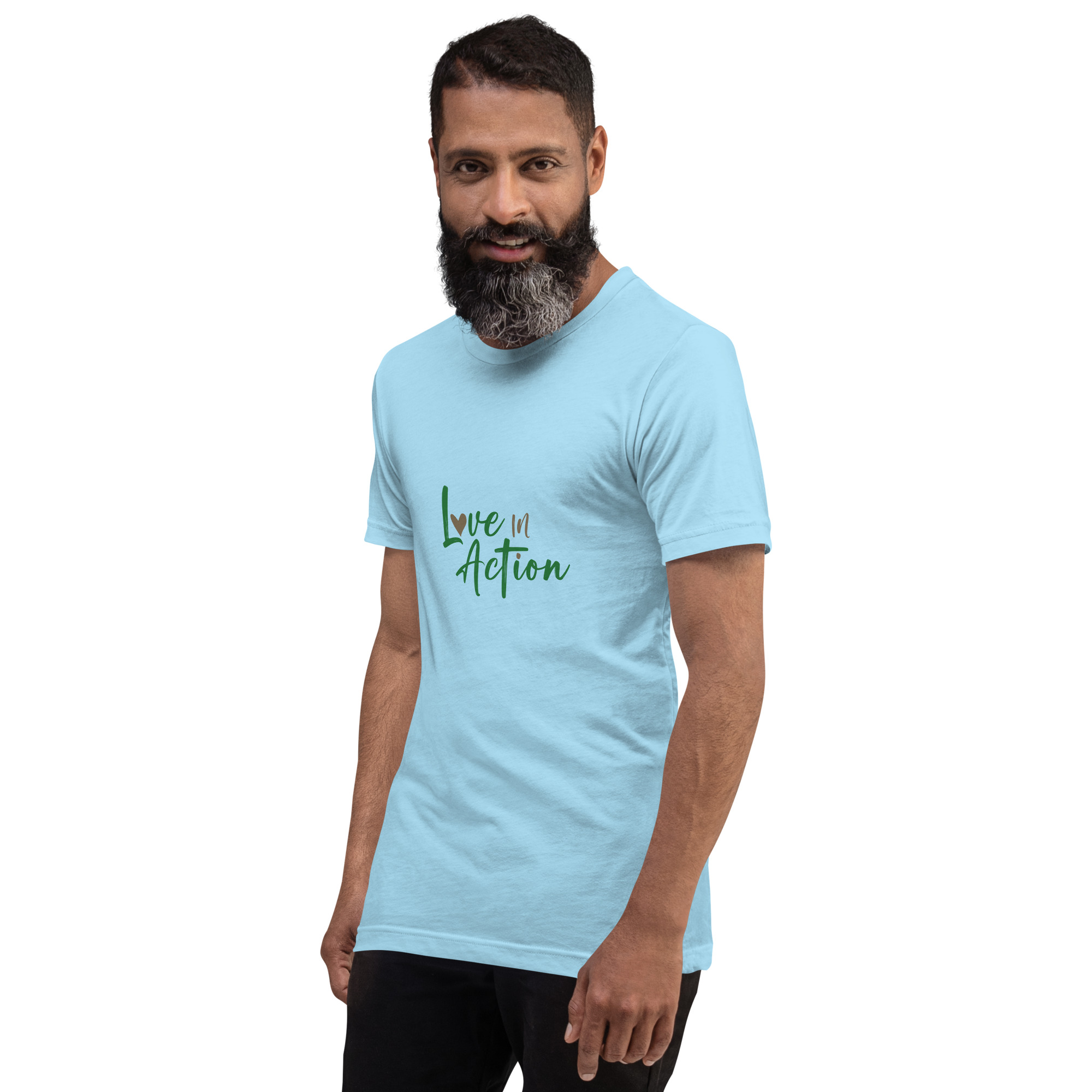 Unisex t-shirt - Love in action