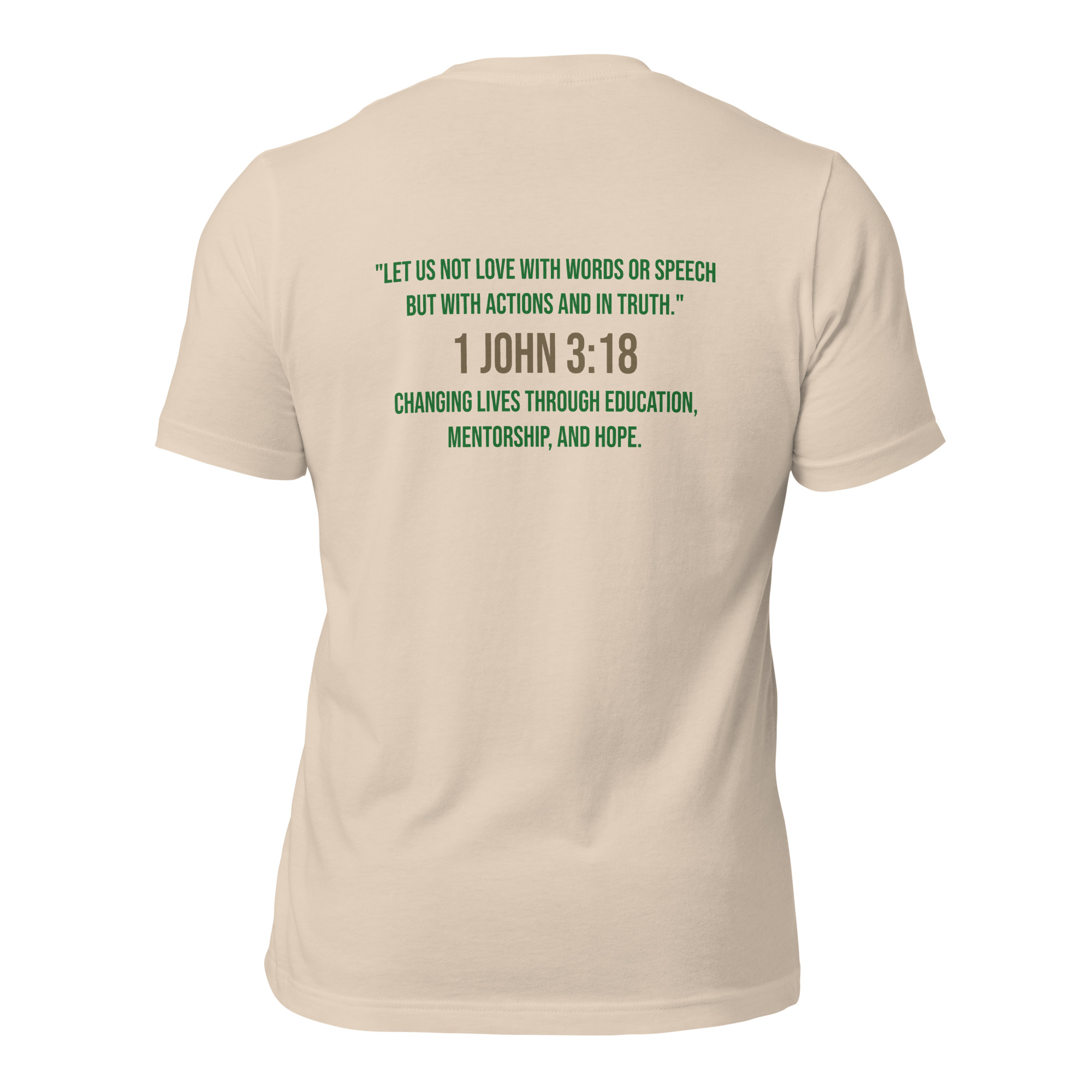 Unisex t-shirt - Love in action - Image 28