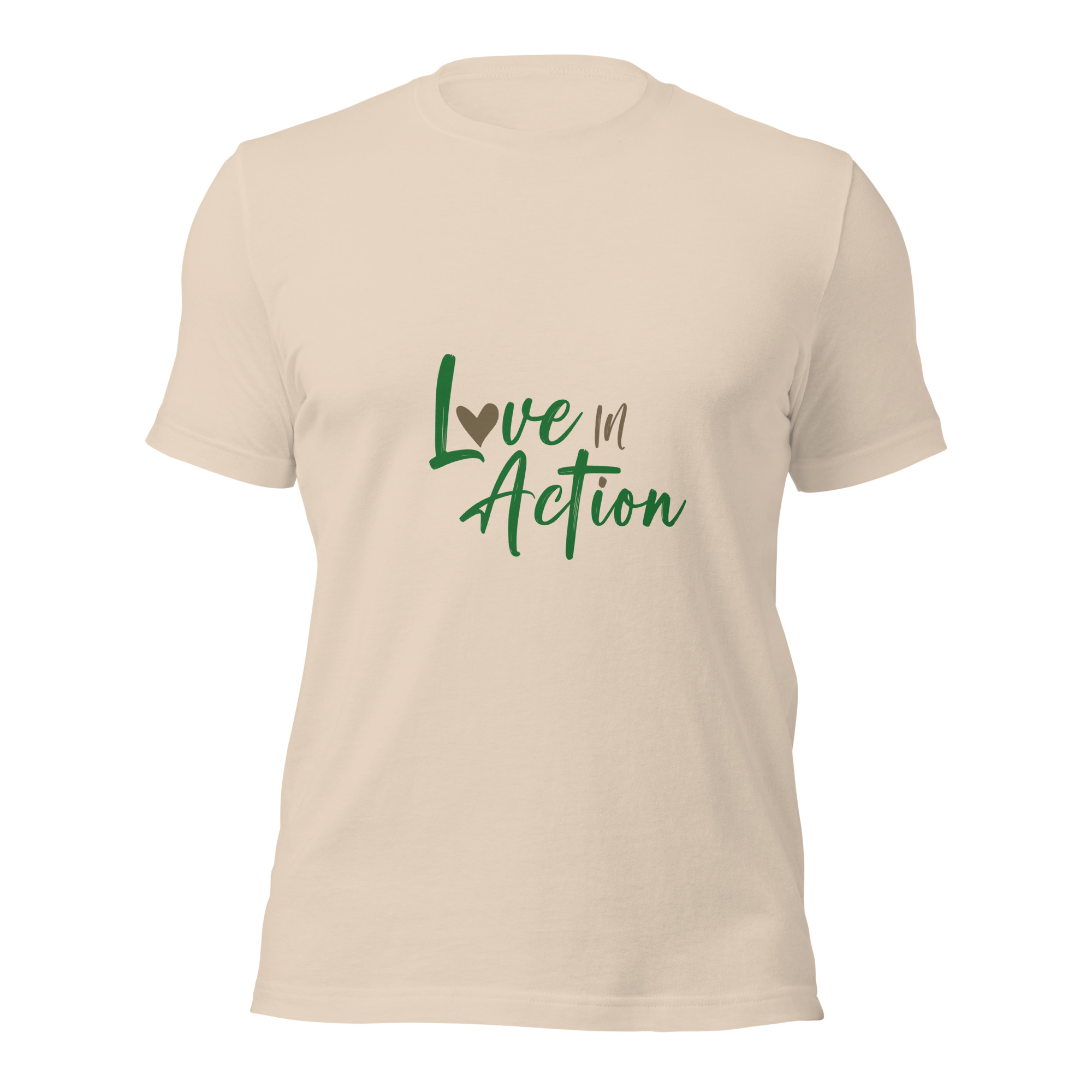 Unisex t-shirt - Love in action - Image 27
