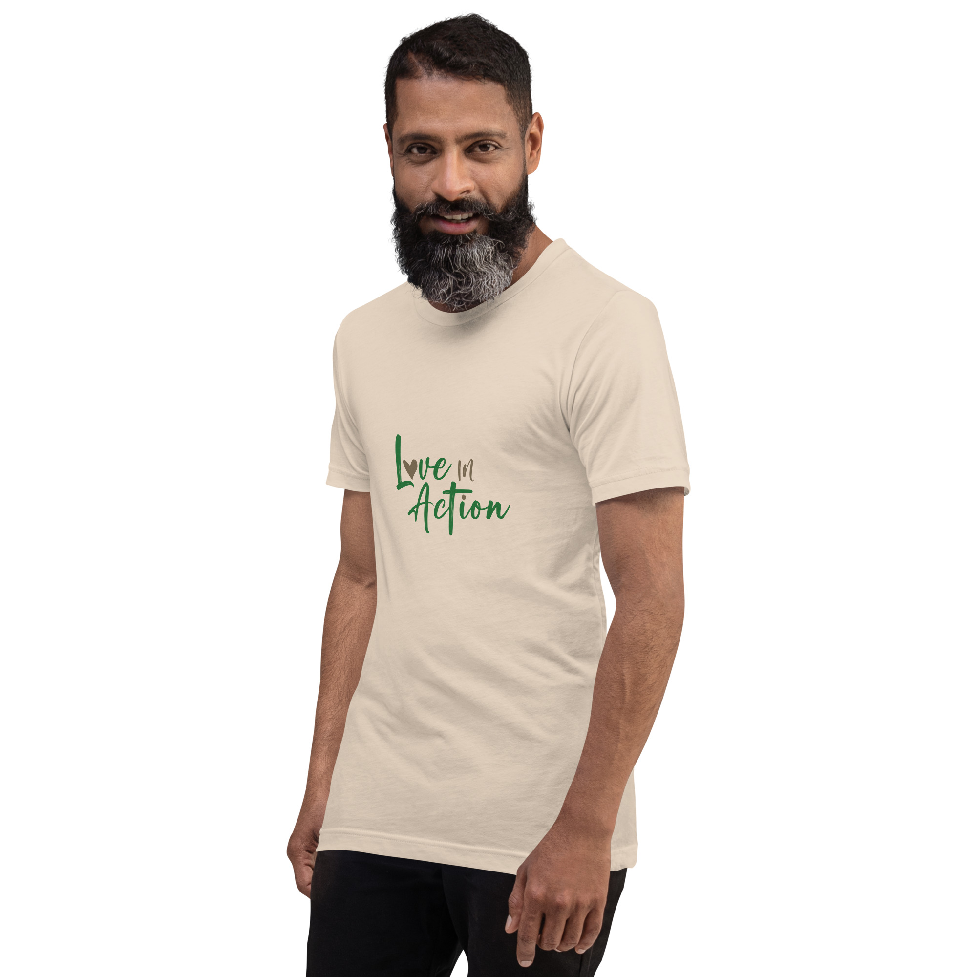 Unisex t-shirt - Love in action - Image 25