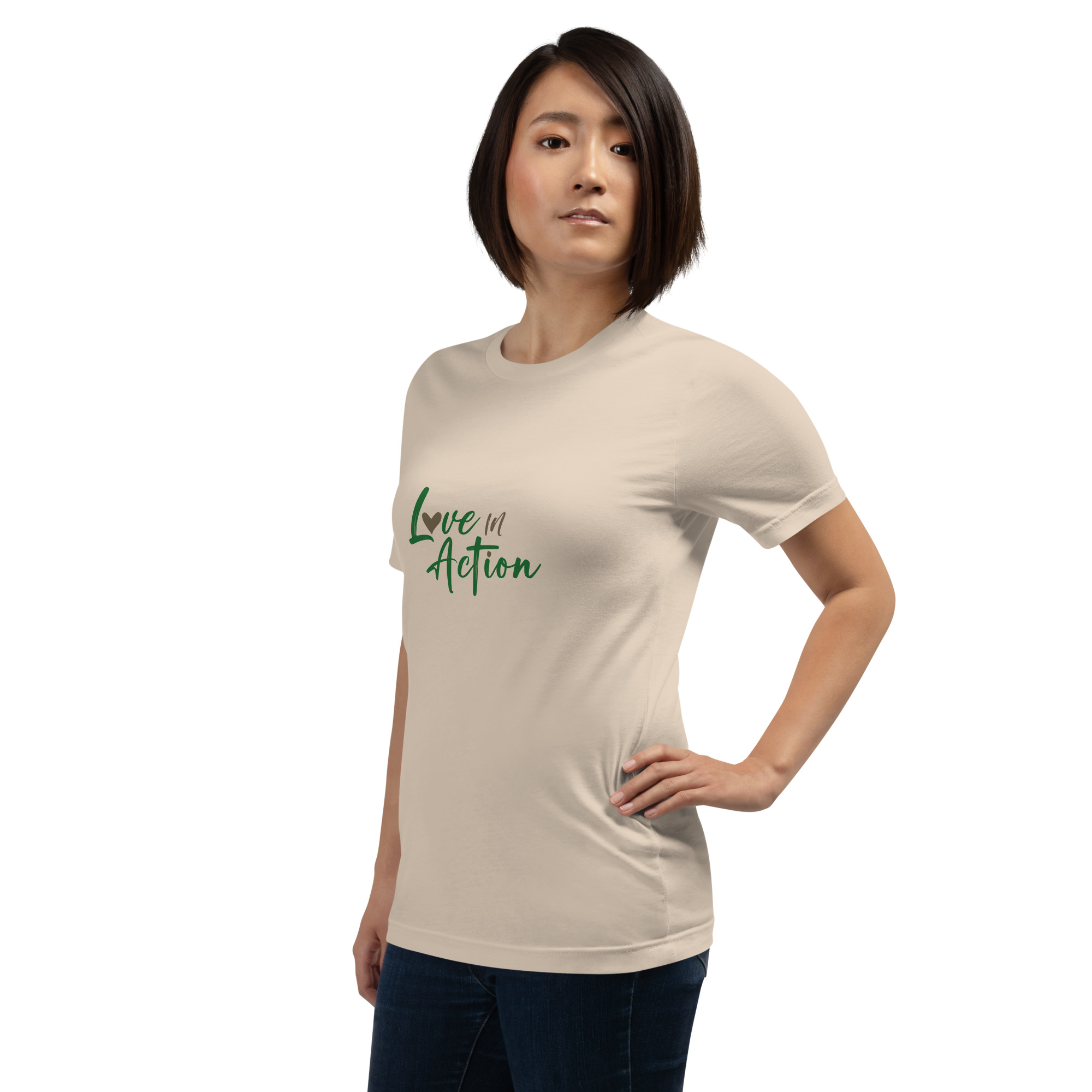 Unisex t-shirt - Love in action - Image 26
