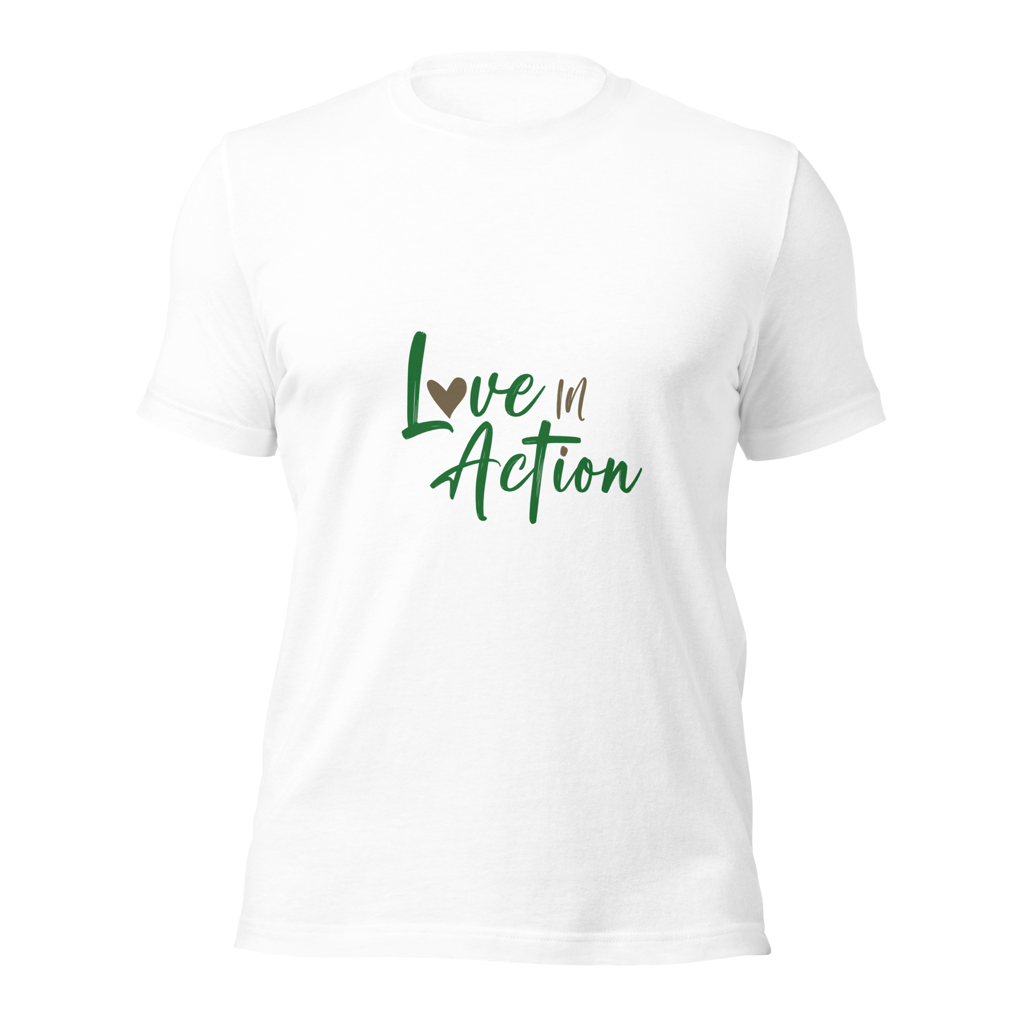 Unisex t-shirt - Love in action - Image 23