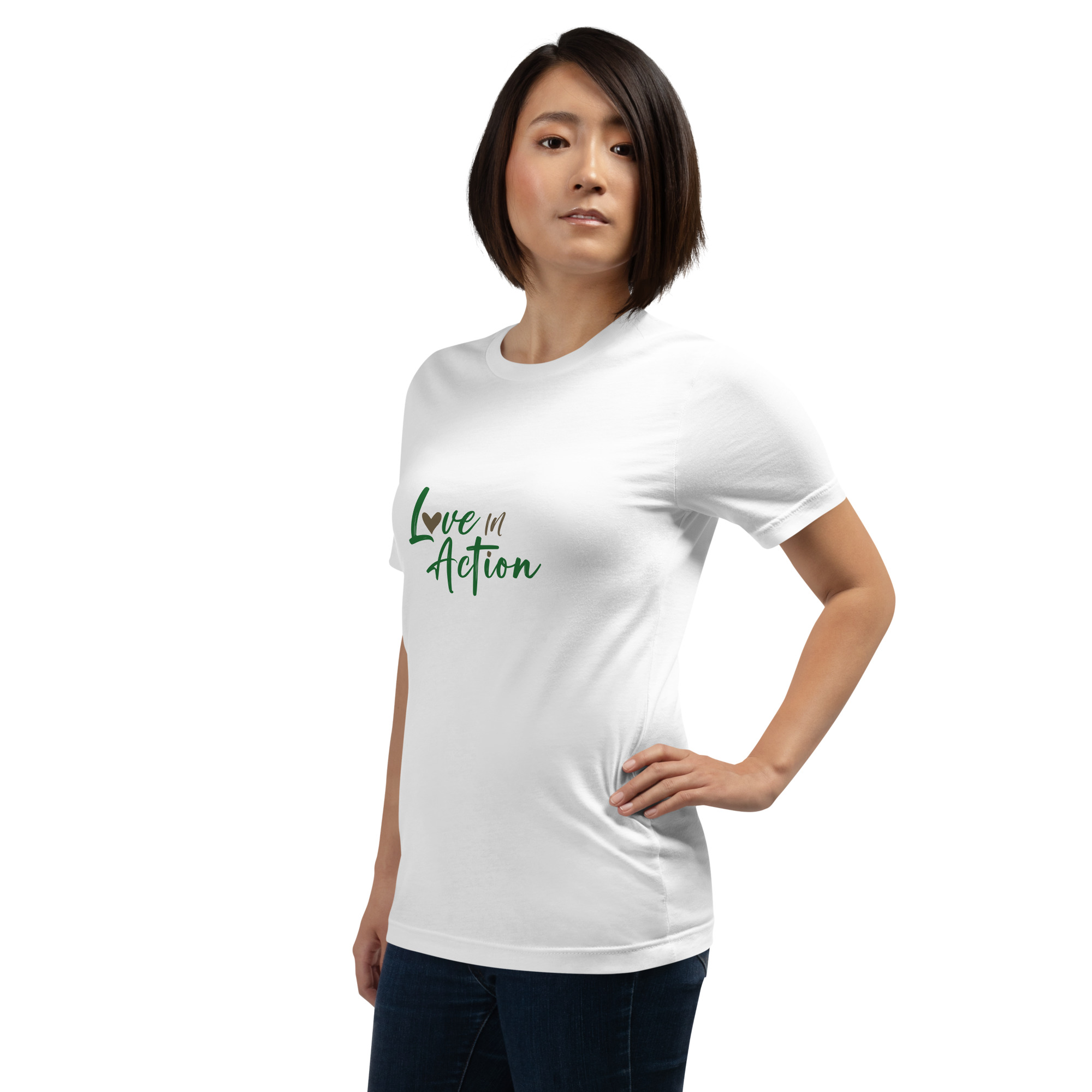 Unisex t-shirt - Love in action - Image 22