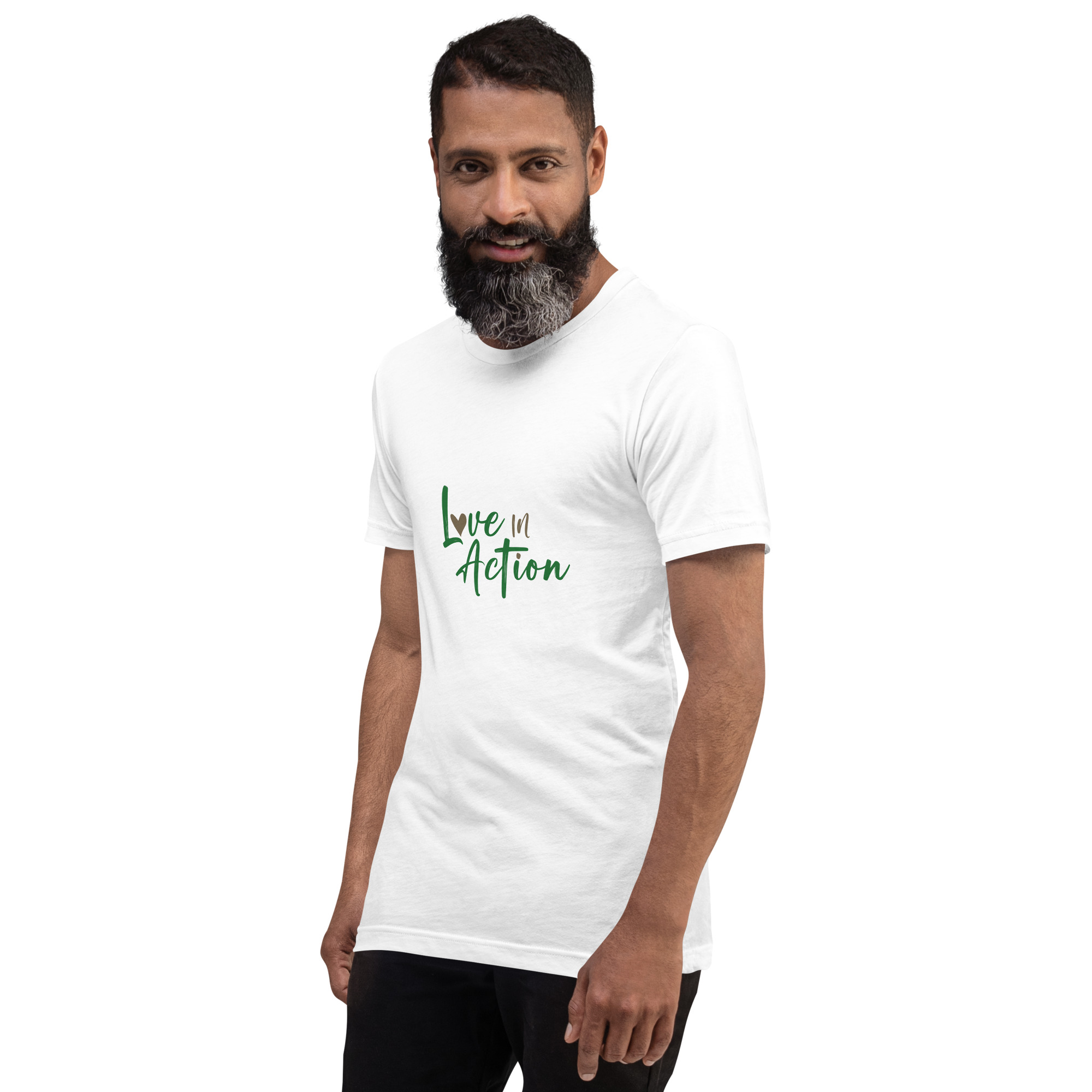 Unisex t-shirt - Love in action - Image 21