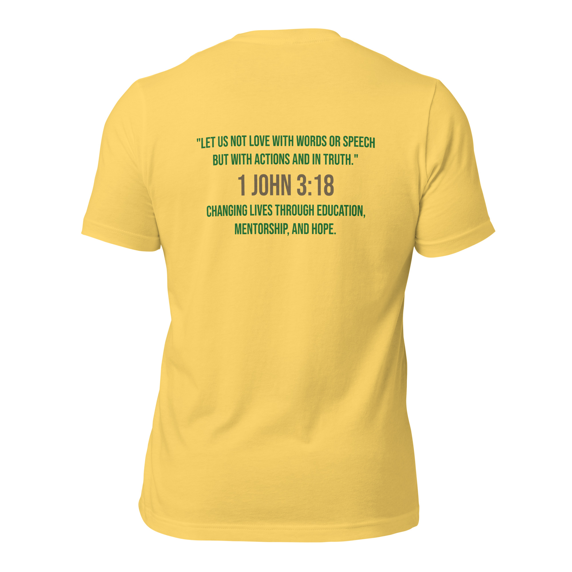 Unisex t-shirt - Love in action - Image 16