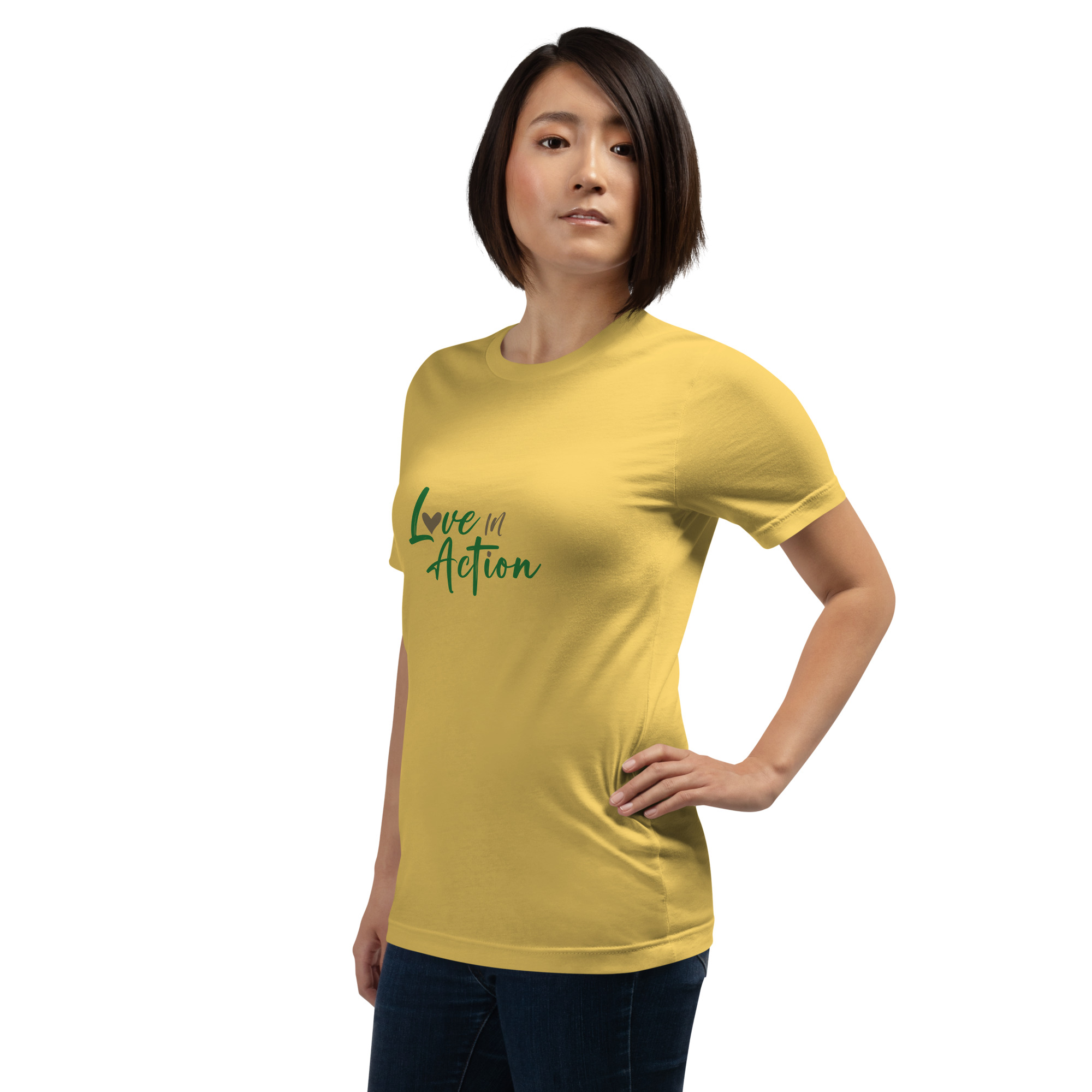 Unisex t-shirt - Love in action - Image 14