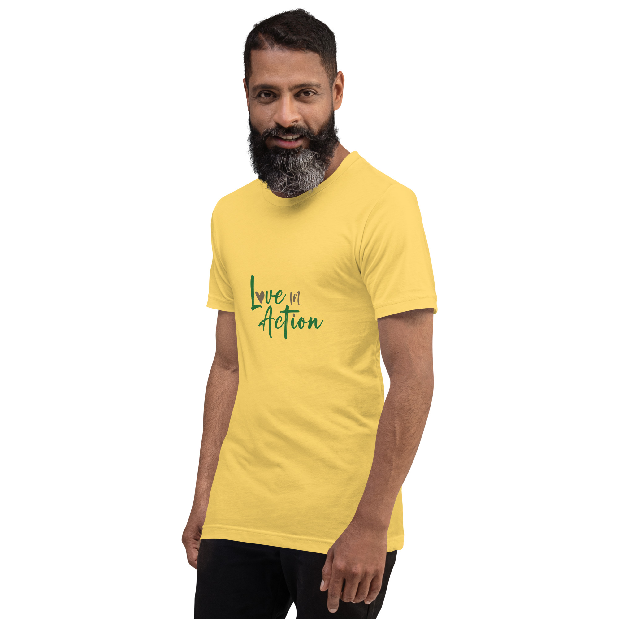 Unisex t-shirt - Love in action - Image 13